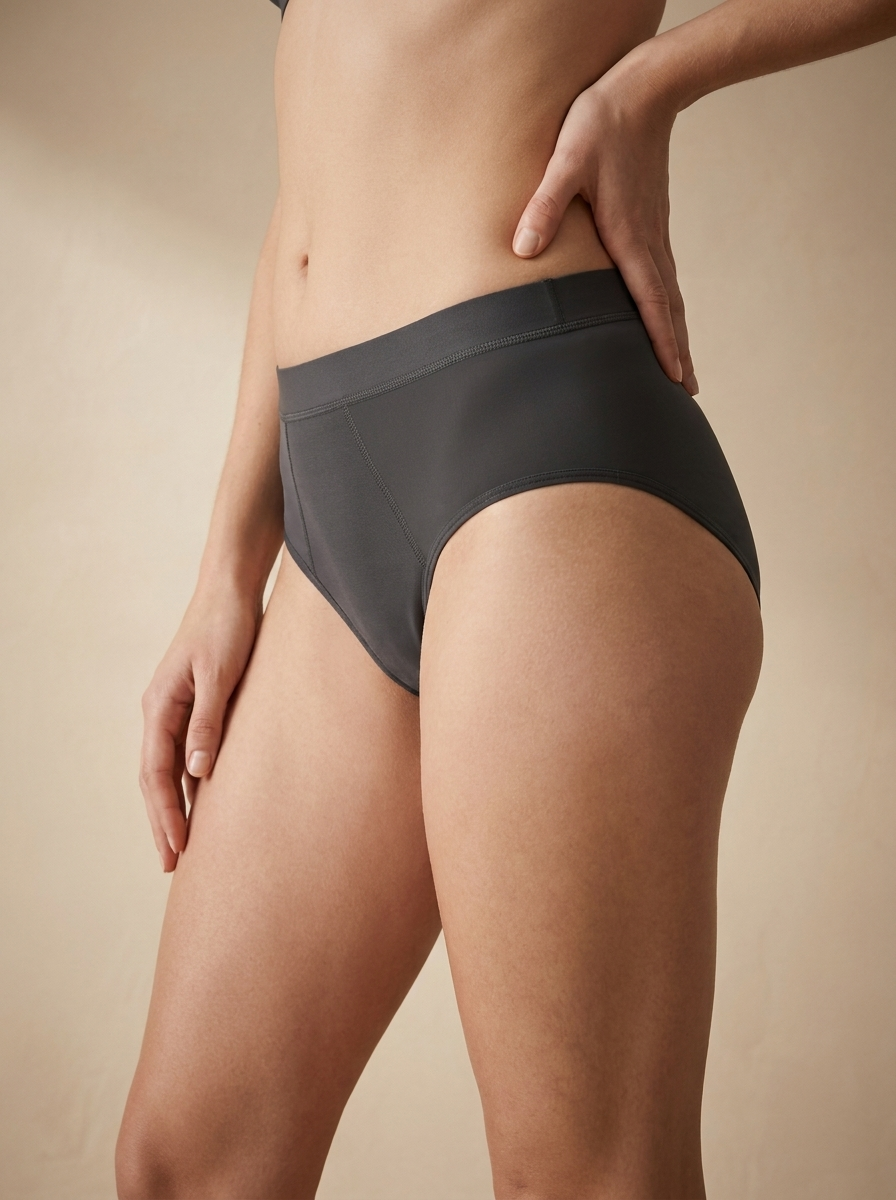 2pcs Leak-Proof Period Thong | High-Waisted Absorbent Protection Underwear
