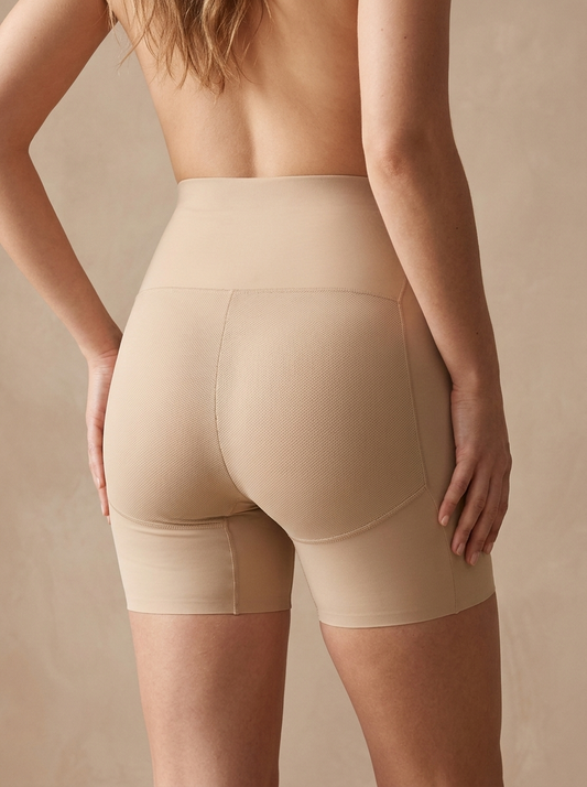 High-Waisted Padded Butt Lift Shaper Shorts | Hip Enhancing Underwear